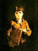 Sir Joshua Reynolds the schoolboy oil painting on canvas